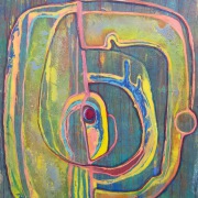 Marianne Werner - Zwischenräume - Acryl auf Leinwand - 80 x 60 cm - 2024