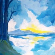 DC Schmidt - Blue Coast - 120 x 80 cm - 2025
