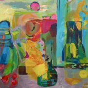 Gudrun Sommer - Früchte in Gläsern - 80 x 60 cm - 2024