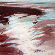 Kirsten Wallmann - Das Wasser kommt ... - Acryl auf Leinwand - 60 x 80 cm - 2025