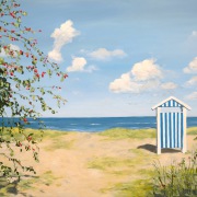 Britta Kröger - Südstrand - Acryl auf Leinwand - 60 x 80 cm - 2025